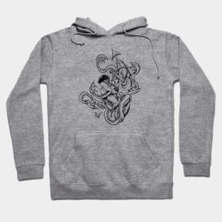 Versus the Kraken! (Black) Hoodie